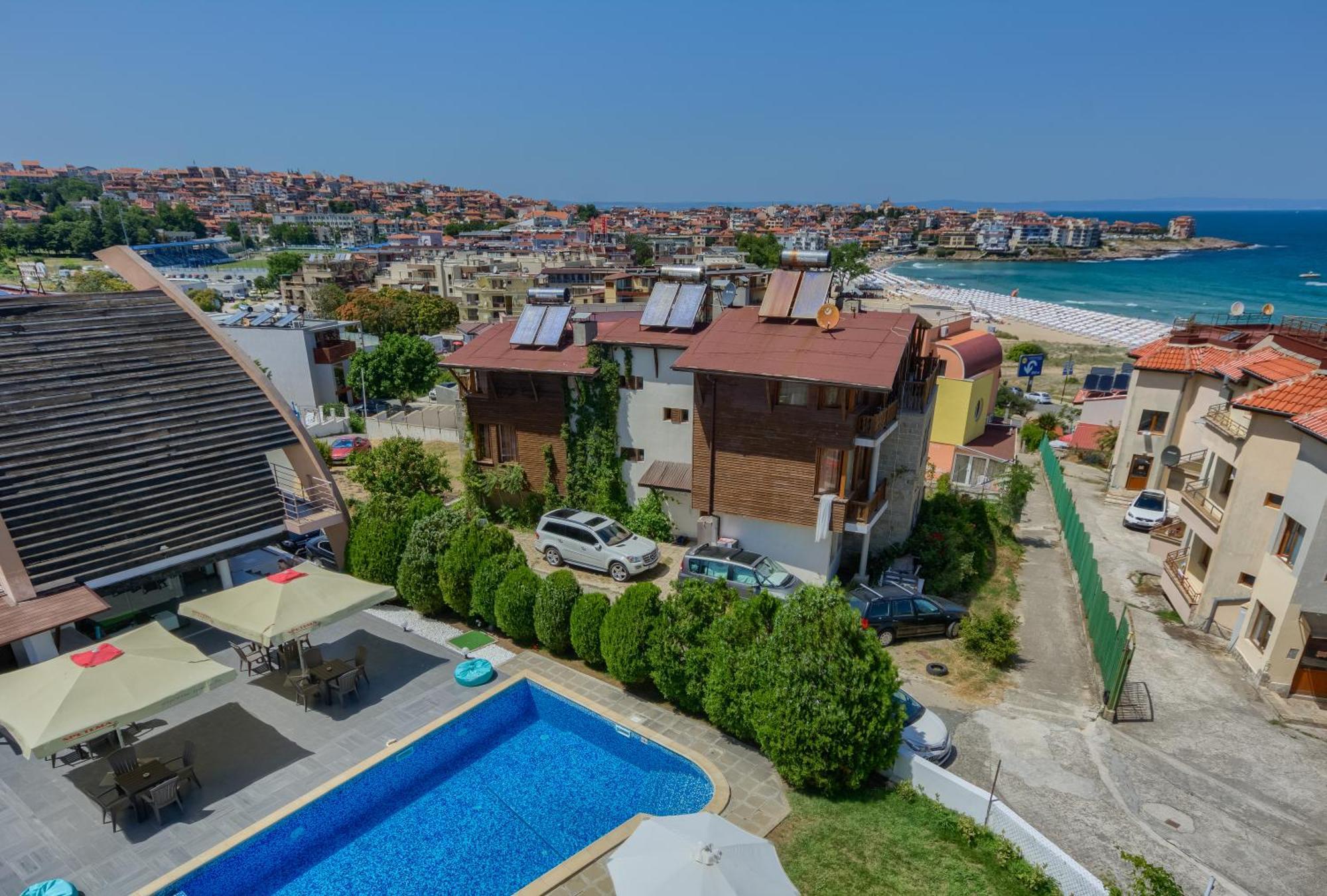 Hotel Odyssey Szozopol Kültér fotó