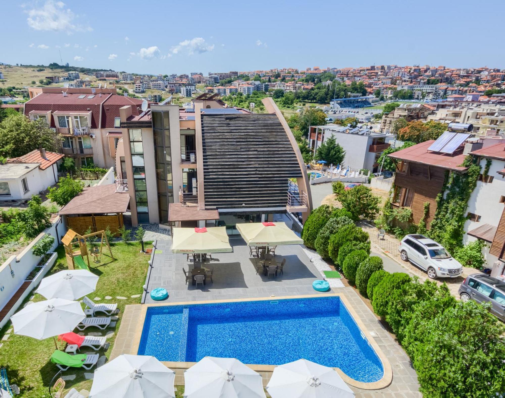 Hotel Odyssey Szozopol Kültér fotó
