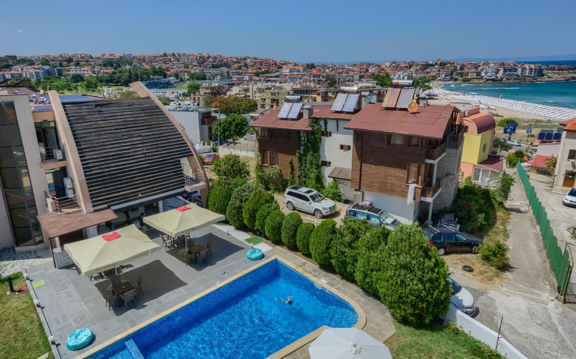 Hotel Odyssey Szozopol Kültér fotó
